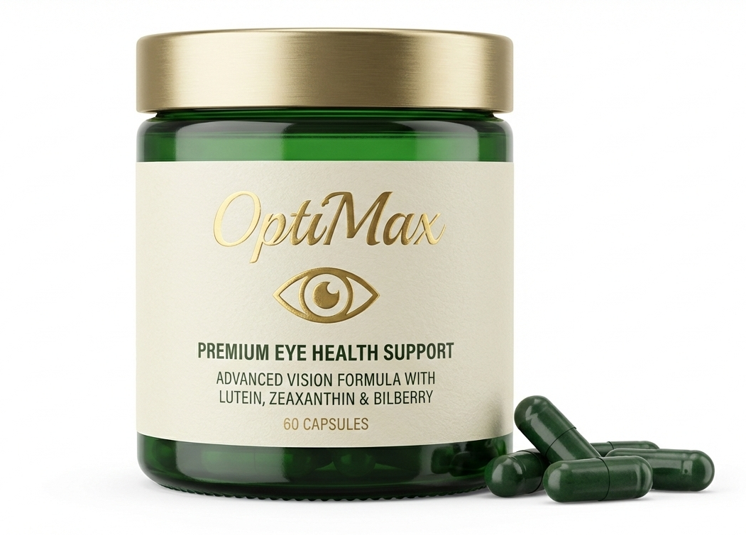 OptiMax - Capsule pentru îmbunătățirea vederii cu afine sălbatice